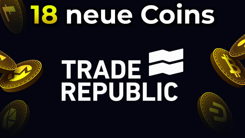 Kryptowährungen bei Trade Republic ᐅ Das Angebot im Vergleich